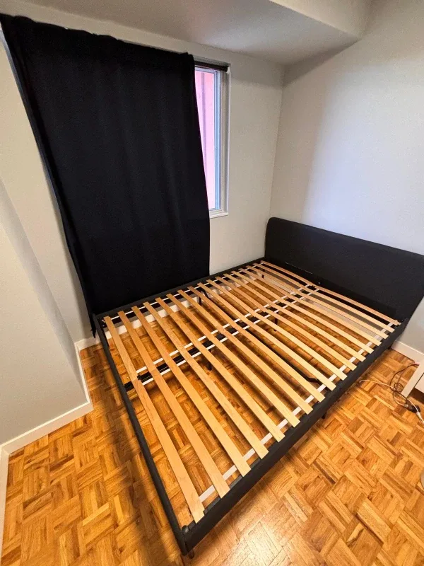 IKEA MALM Bed Frame, Black (Queen size)