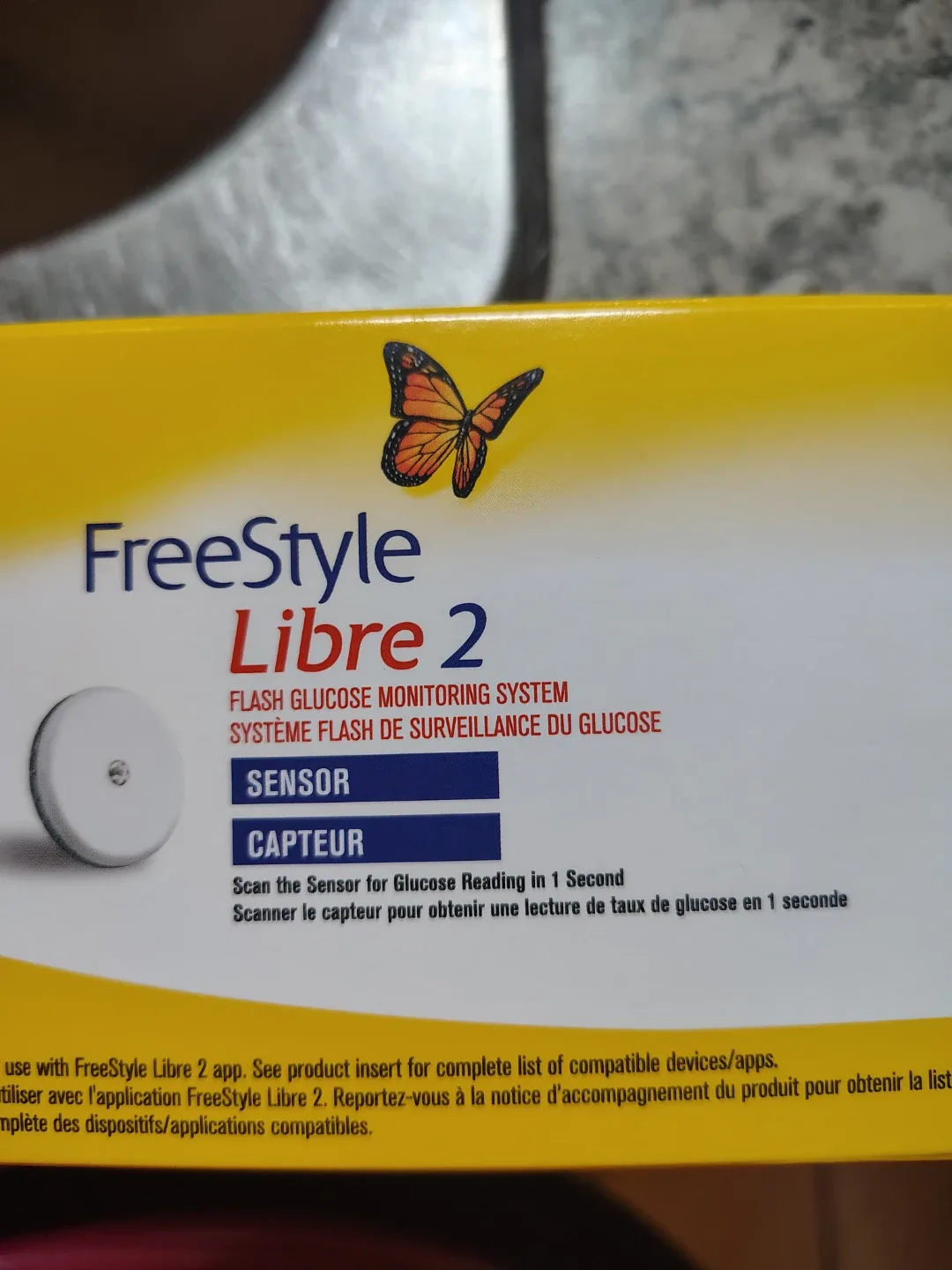 Free  style  Libre 2 Sensor