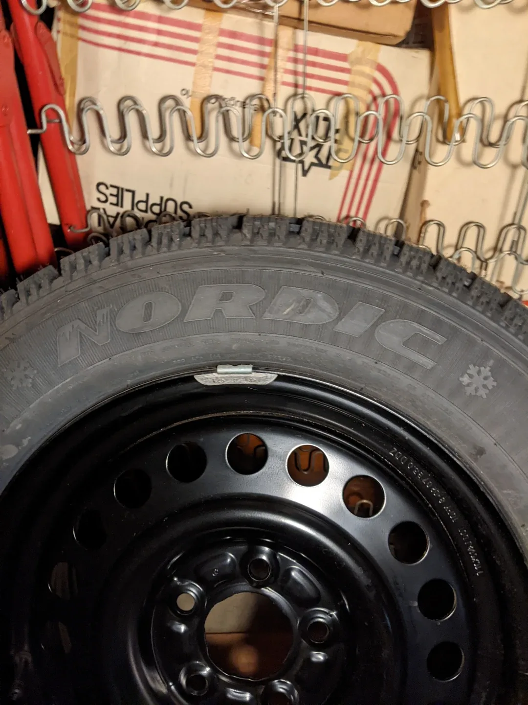 2 Brand-New Goodyear Nordic 225/65R17 Winter Tire image indicator(2)