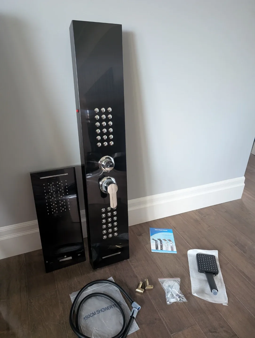 Brand New Black Rainfall Shower Panel For Sale 🥕 image indicator(5)