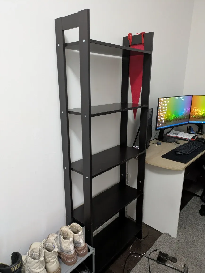 Ladder Shelf - dark brown