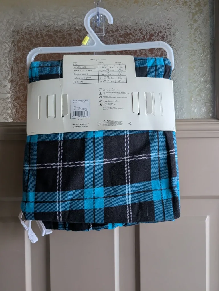 BNWT Mens sz lg sleepmpants image indicator(2)