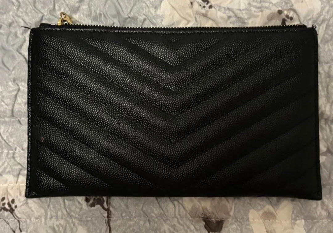 AUTHENTIC Saint Laurent Black Pouch - photo 2