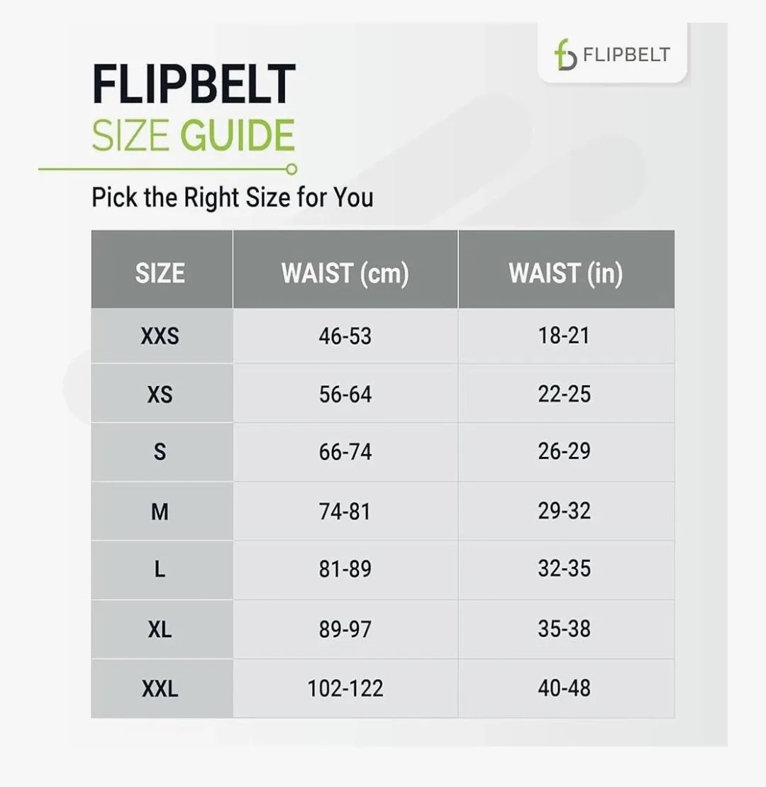 FlipBelt Hands-Free Running Belt - Size XXL image indicator(7)