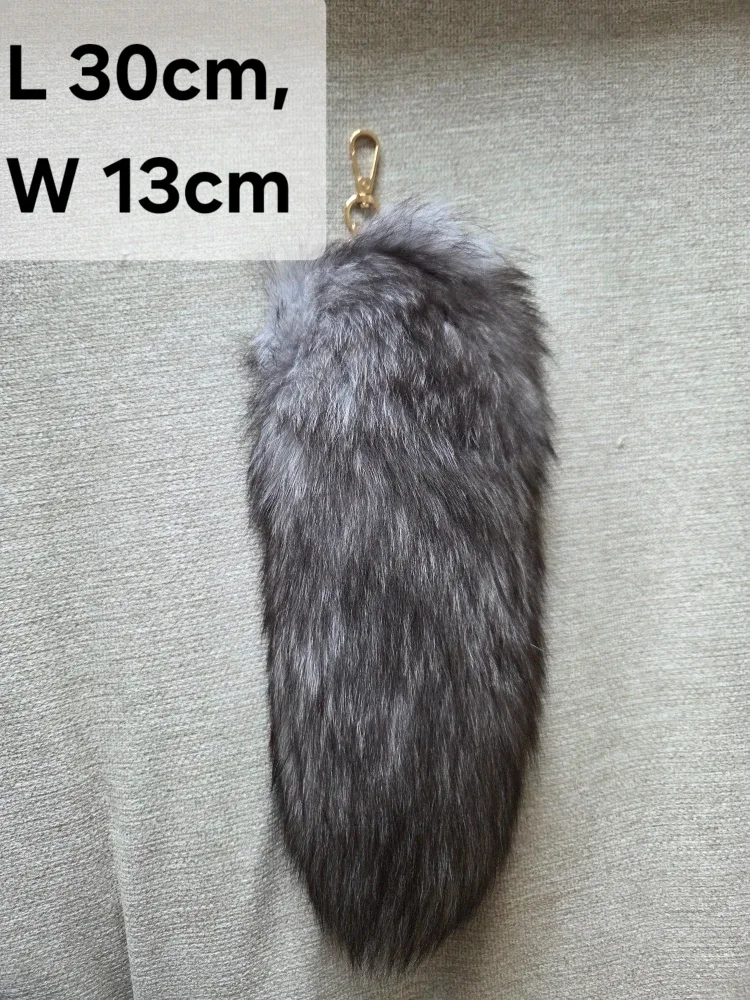 Fur Tail Keychain Accessories