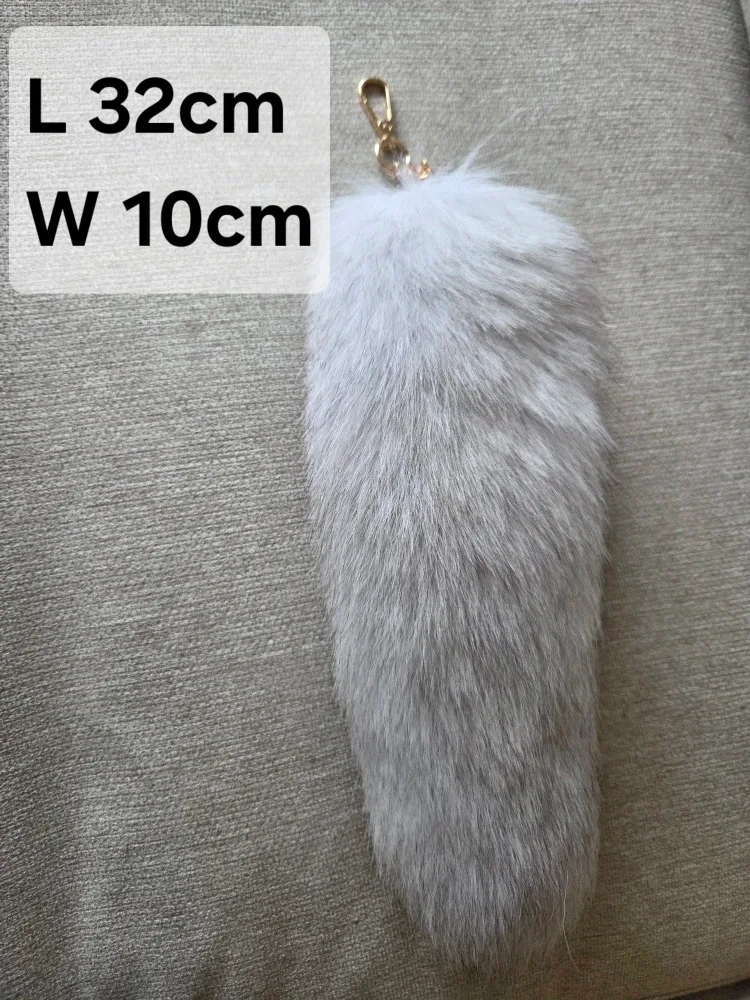Fur Tail Keychain Accessories image indicator(2)