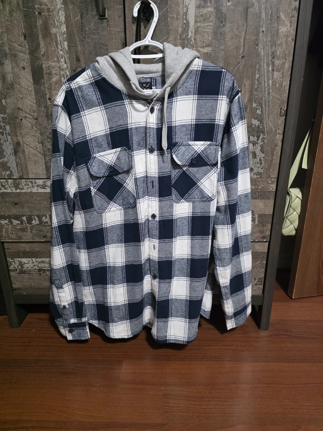 North Western MFG Co. Flannel Hoodie - L/G