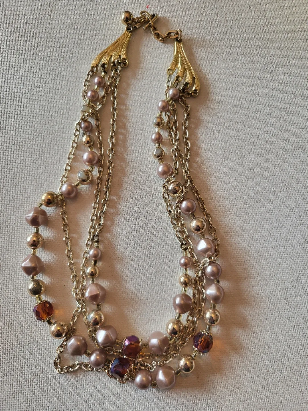 Vintage Choker Style Multi-Strand Necklace image indicator(2)