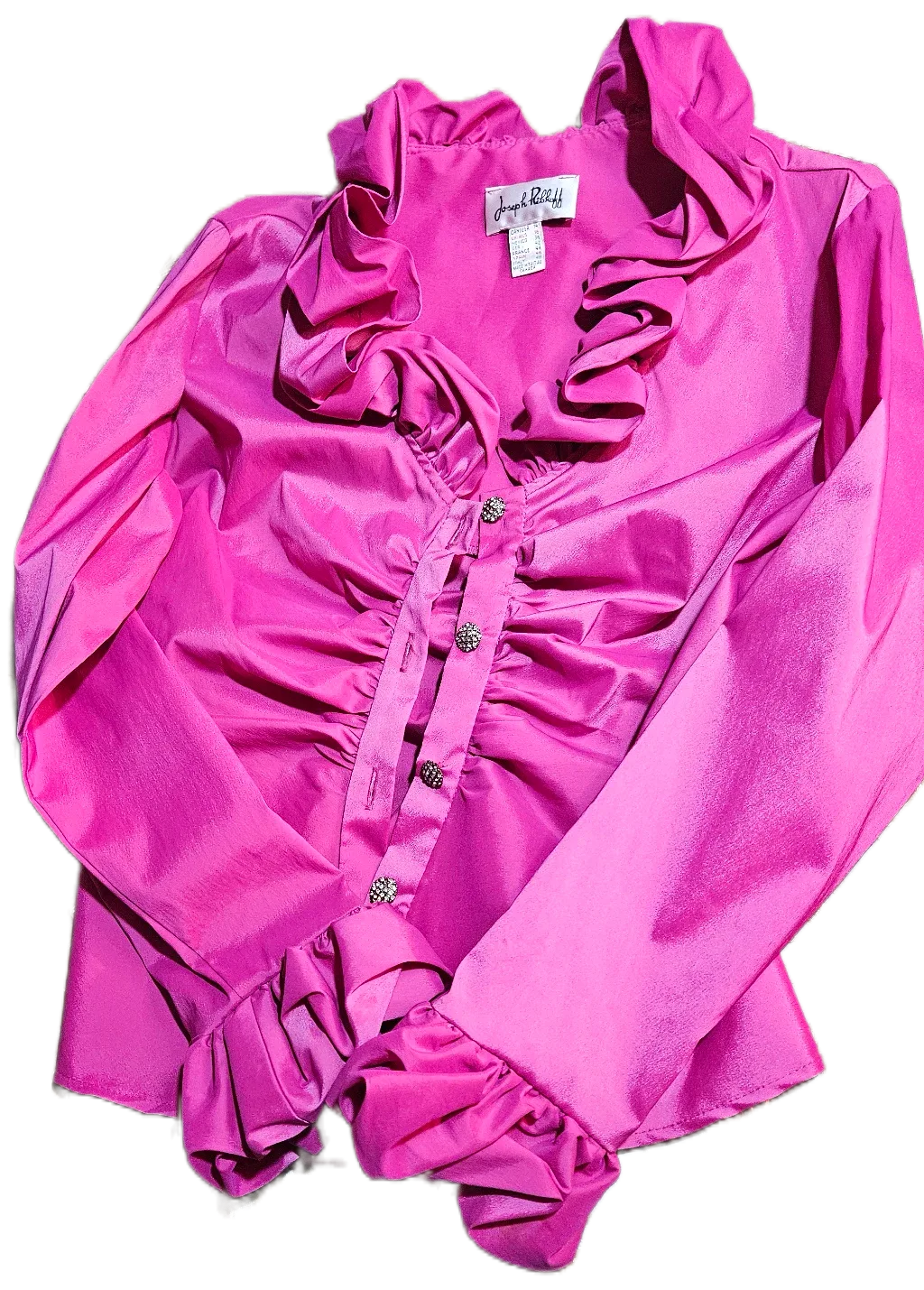 Joseph Ribkoff Pink Blouse Size 8 image indicator(2)