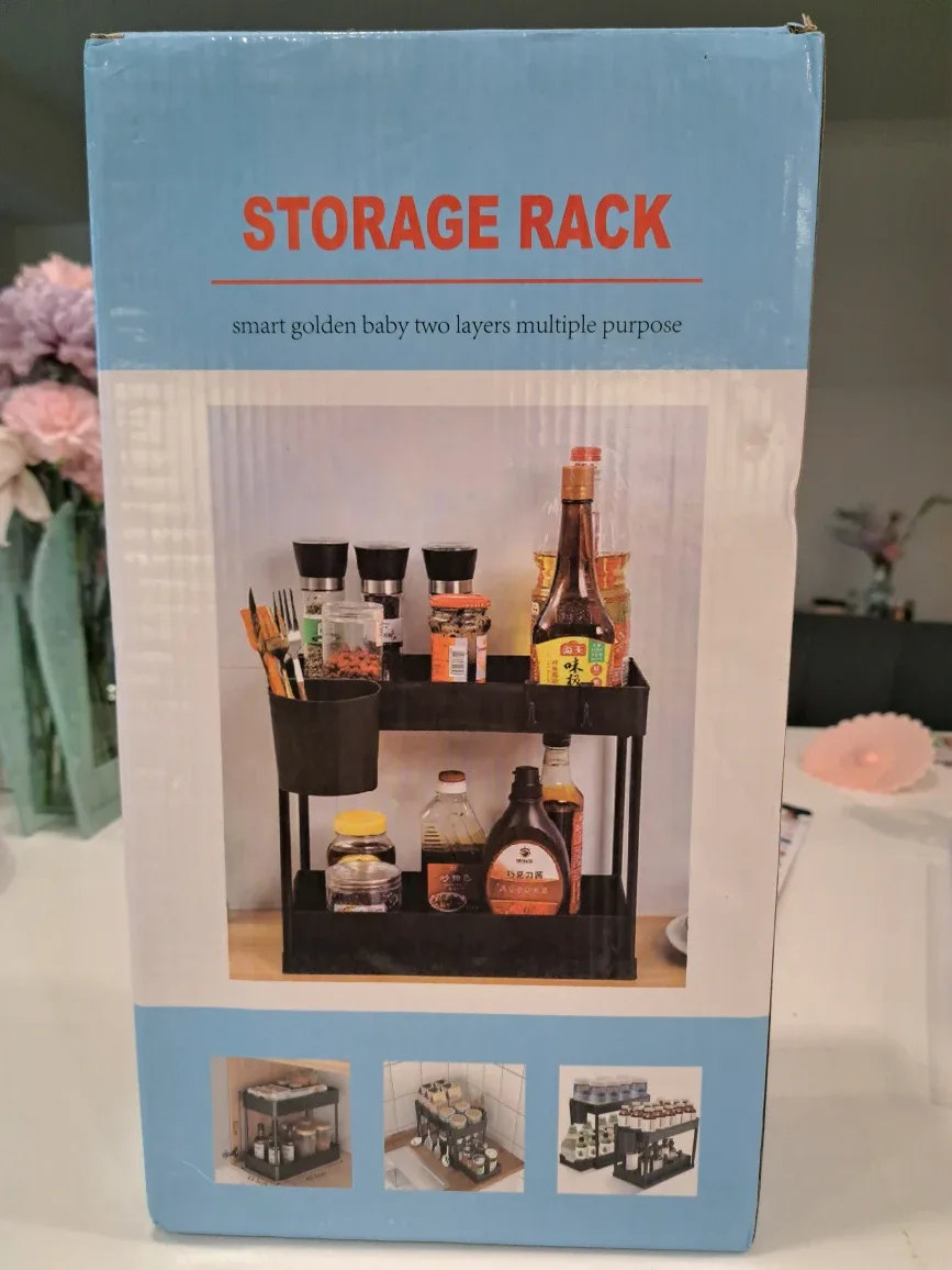 Storage Rack - Black
