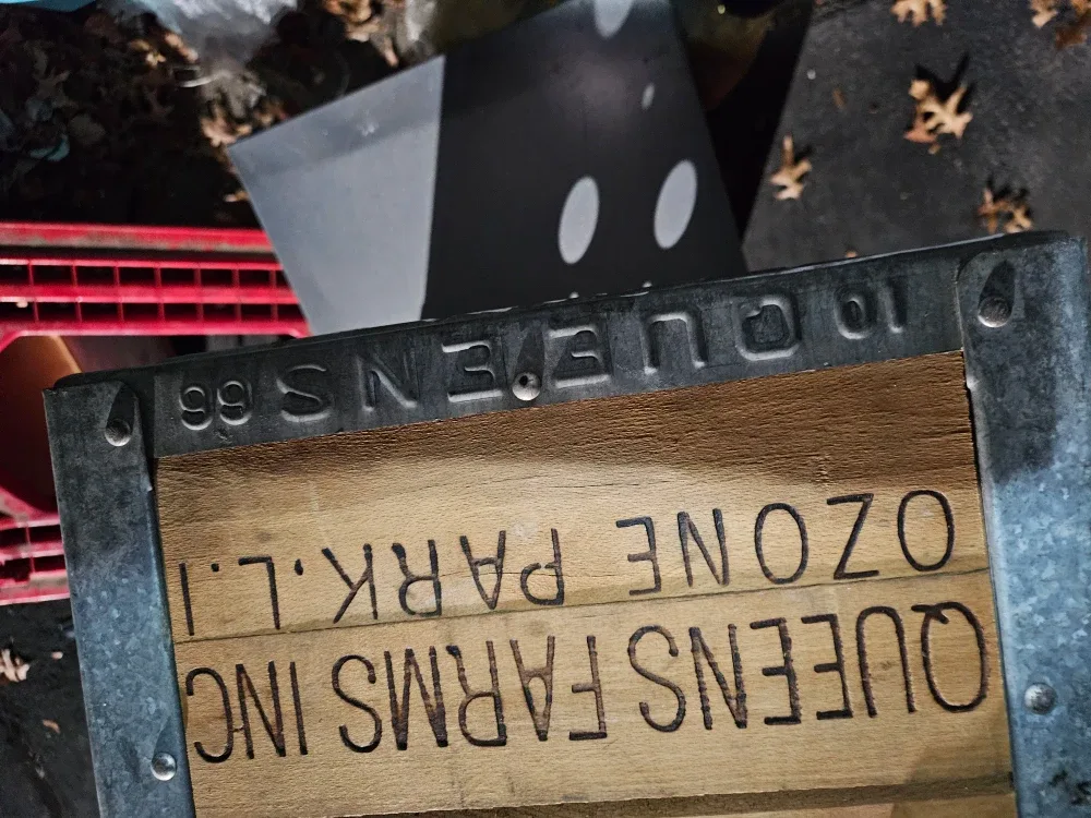 Queens Farms Inc. Wooden Crate - Ozone Park L.I. image indicator(10)