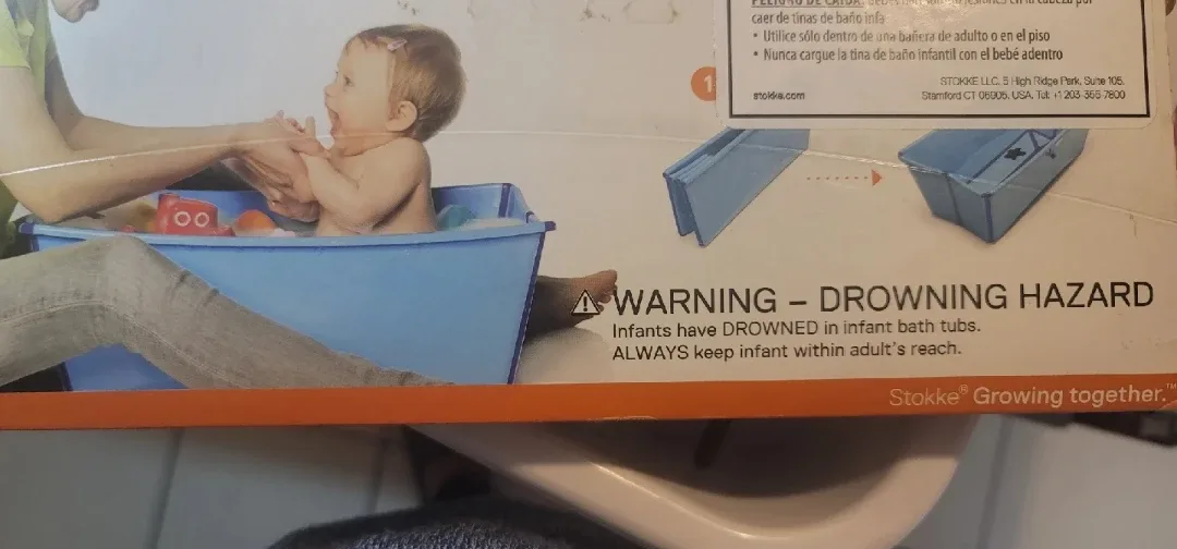 Stokke Flexi Bath - Foldable Baby Bath white (Birth to 4) image indicator(3)