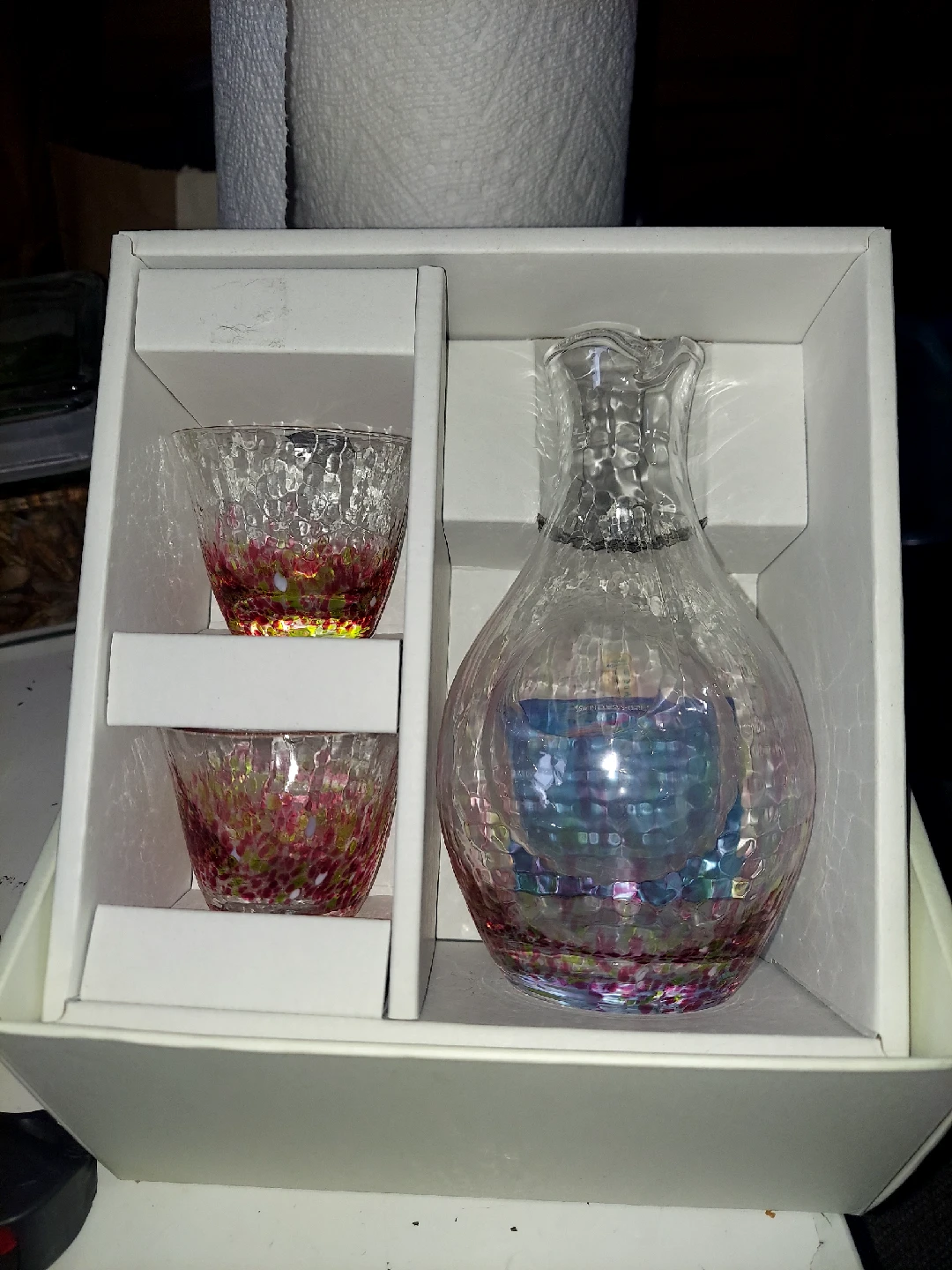 Toyo Sasaki Glass Sake Set - photo 2