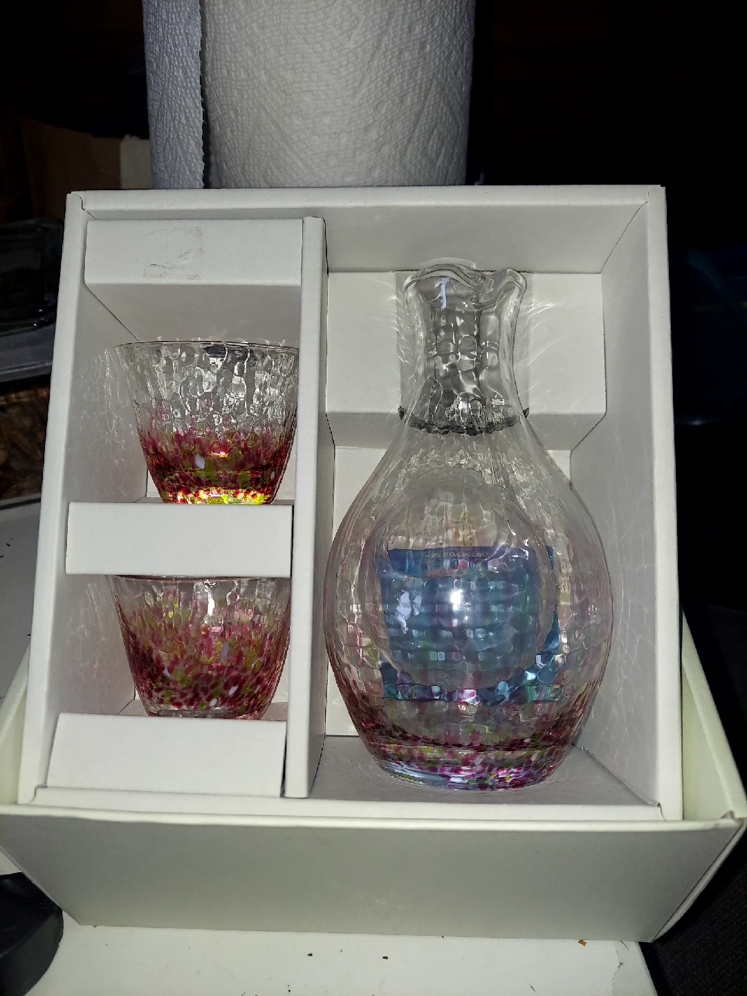 Toyo Sasaki Glass Sake Set - photo 3