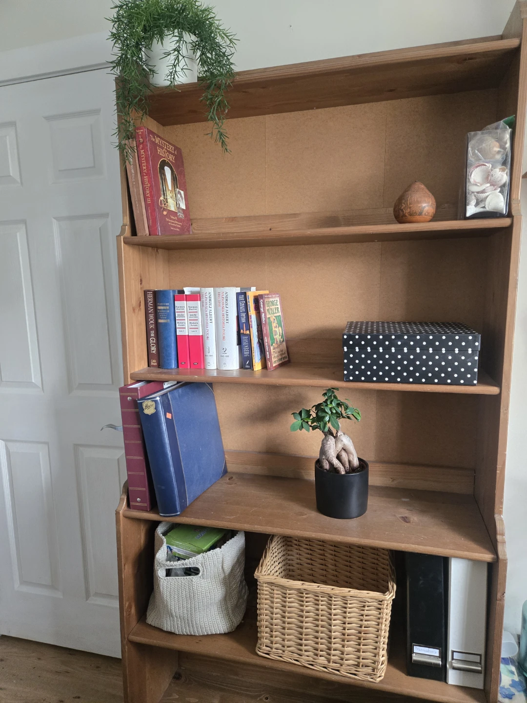 Ikea Wooden Bookshelf