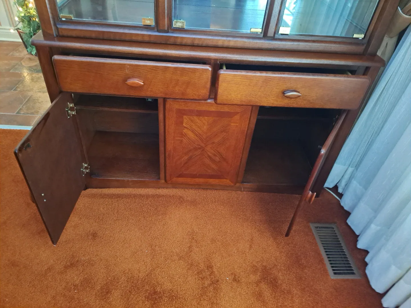 Wooden China Cabinet image indicator(3)