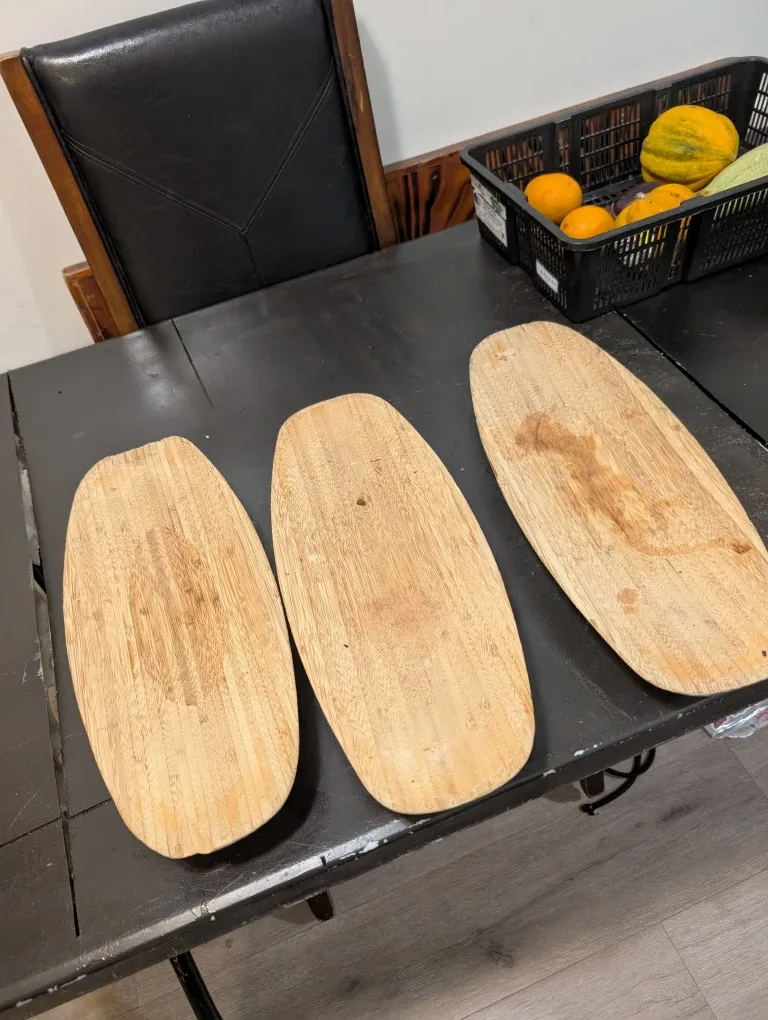 Wooden Serving Trays (Set of 3)