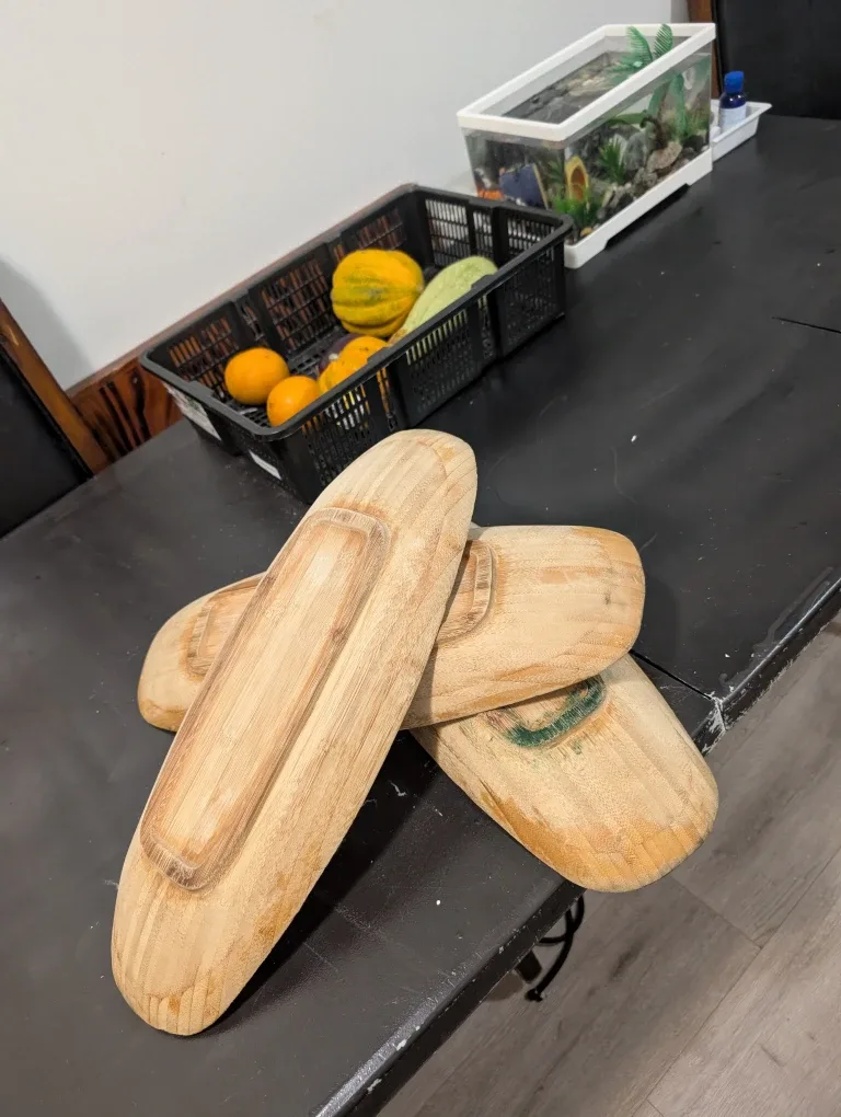 Wooden Serving Trays (Set of 3) image indicator(3)