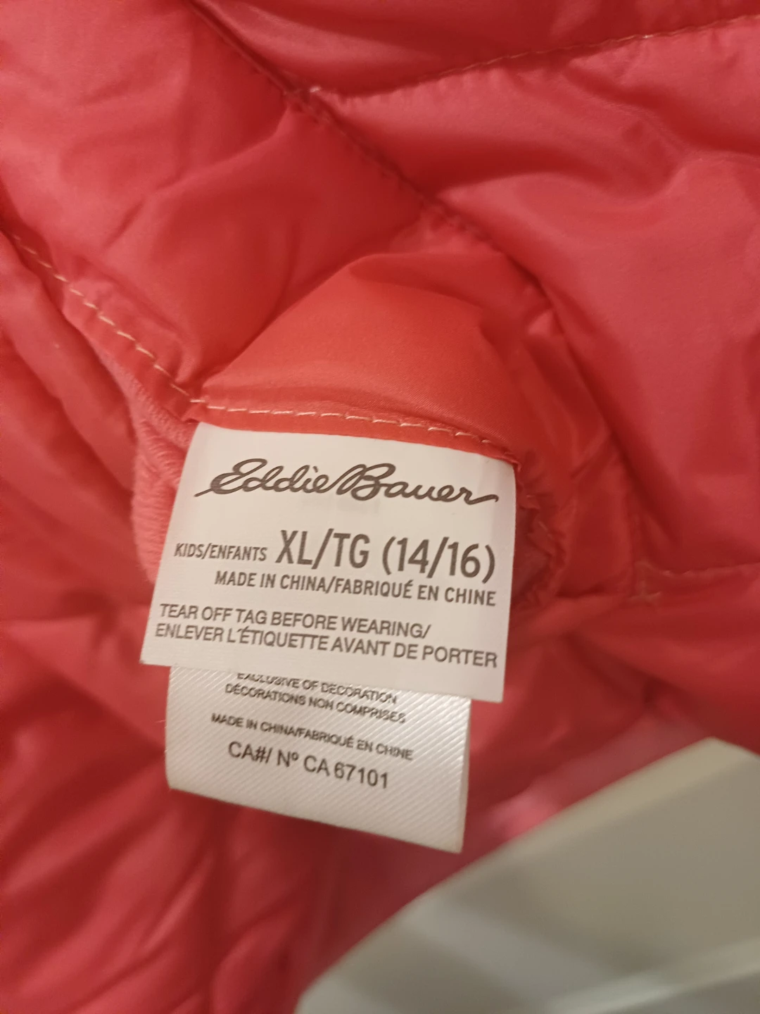 Eddie Bauer Kids Reversible Puffer Jacket XL (14/16) - photo 3