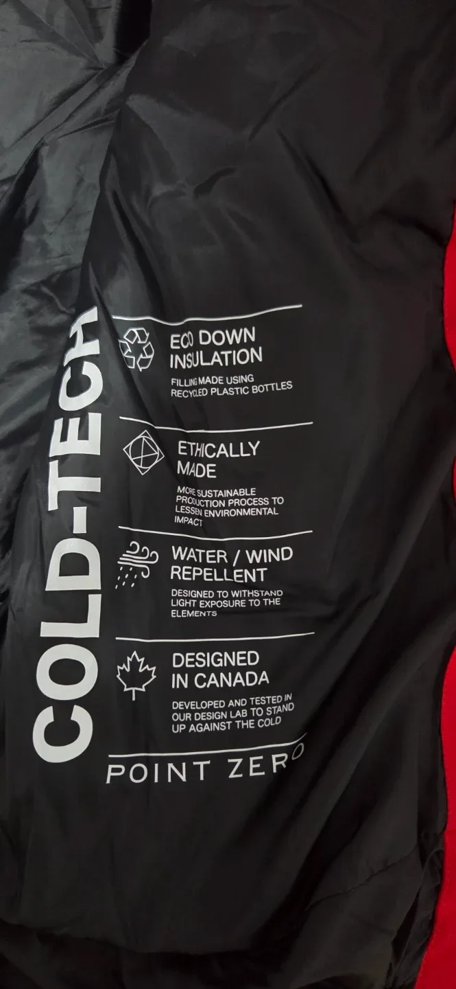 Point Zero Red Winter Jacket - Size L image indicator(3)