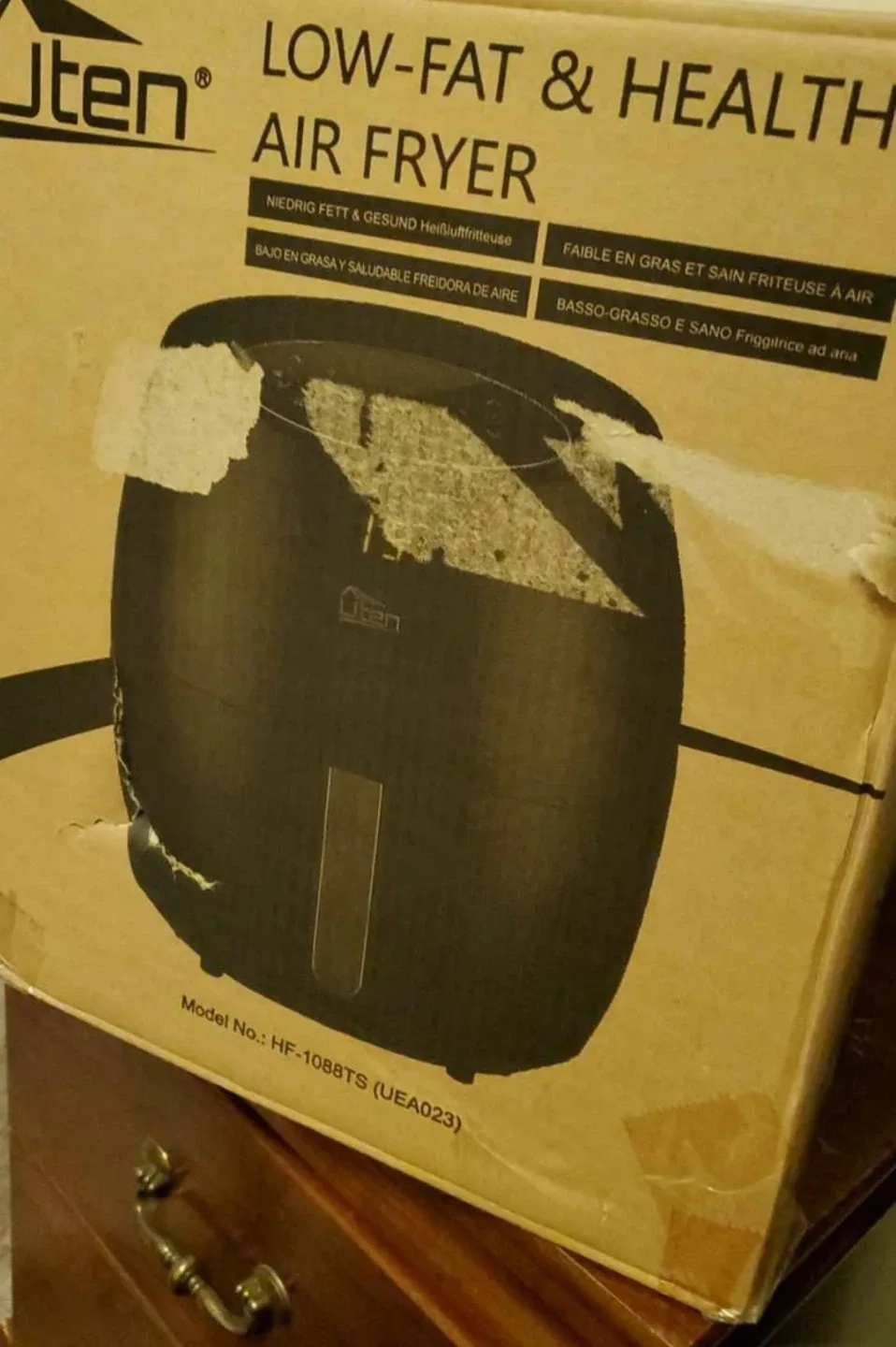 Uten HF-1088TS Low-Fat Air Fryer