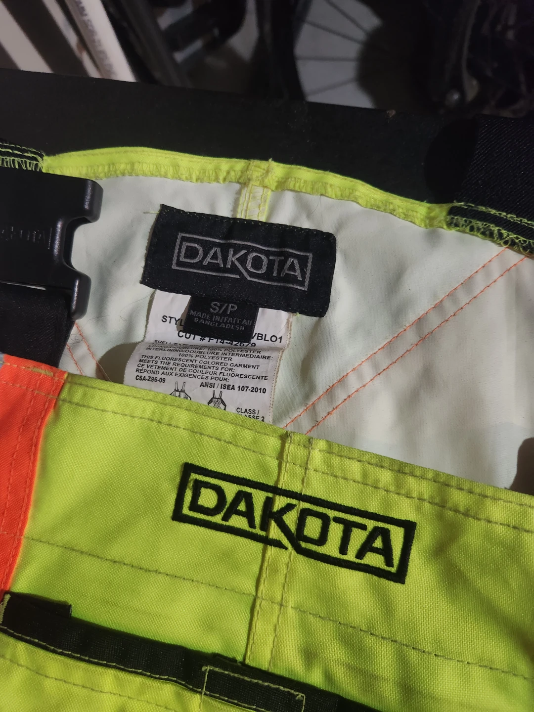 Dakota Hi-Vis Safety Overalls - Size S/P - photo 2