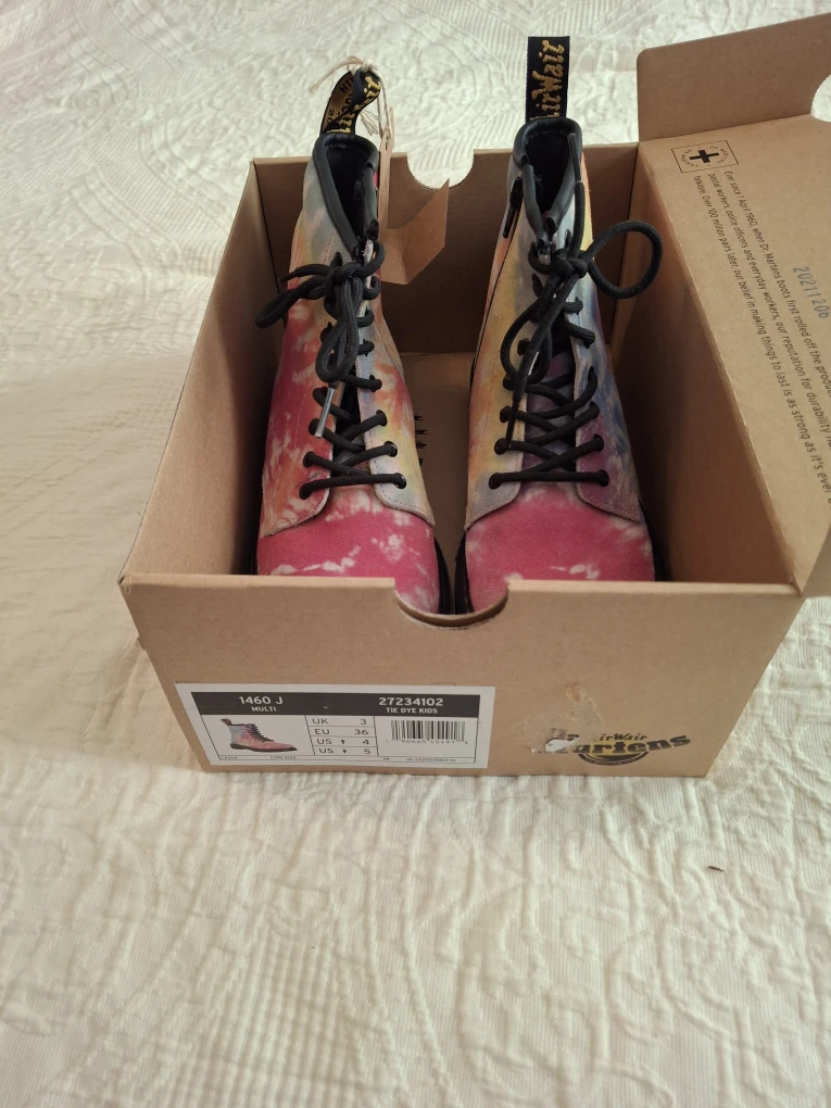 Dr. Martens 1460 J Multi Tie Dye Kids US 5 - photo 5