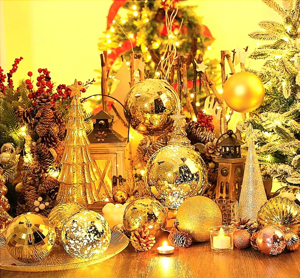 🎄Extra Large Gold Christmas Ornament🎄