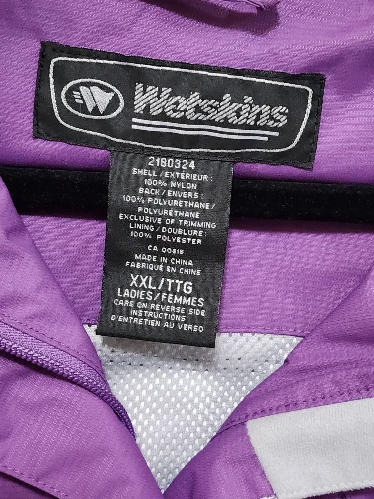Wetskins XXL Purple Rain Jacket image indicator(2)