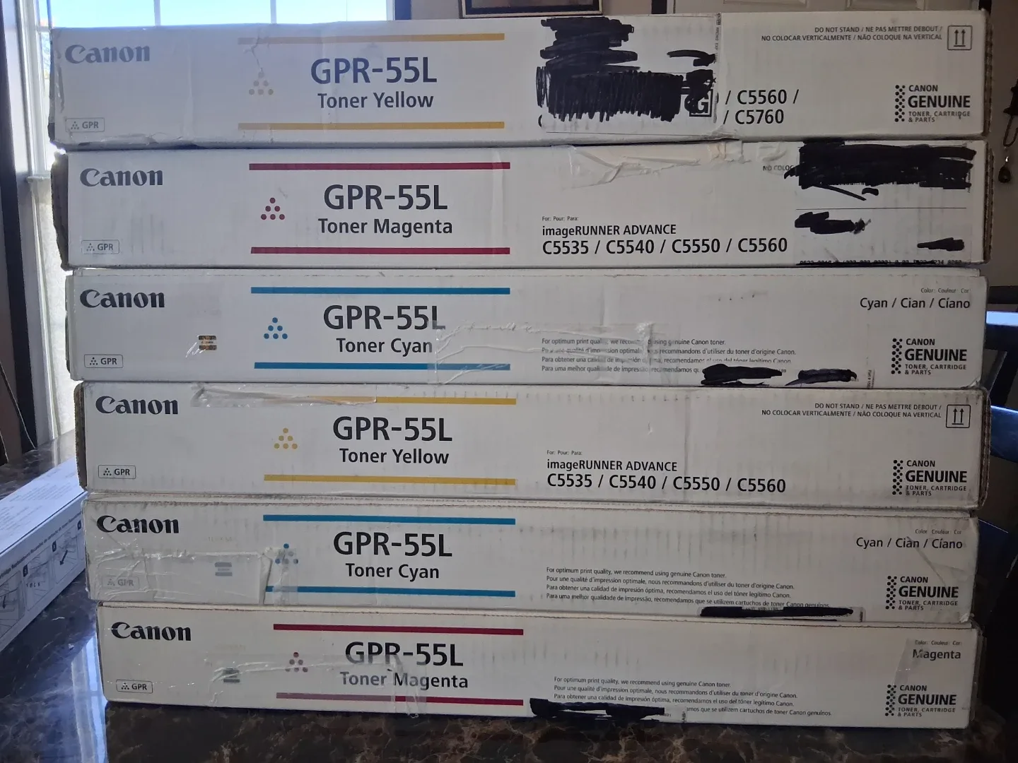 Canon GPR-55/GPR-55L Toner Cartridges image indicator(2)