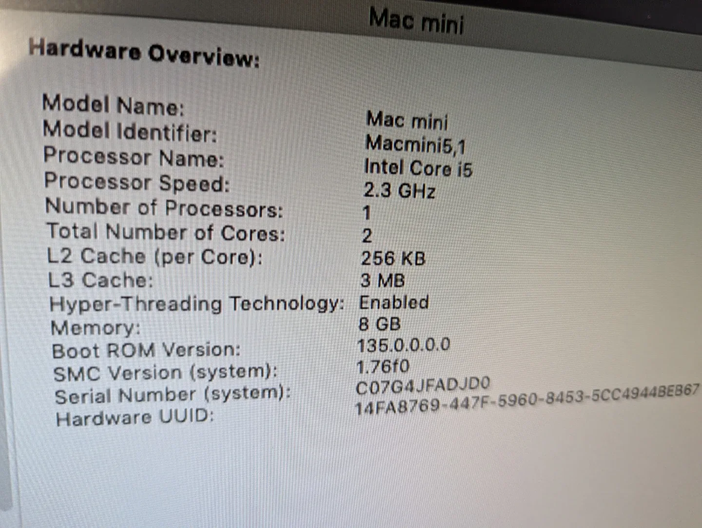 Apple Mac Mini (Mid 2011) - Intel Core i5, 8GB RAM image indicator(3)