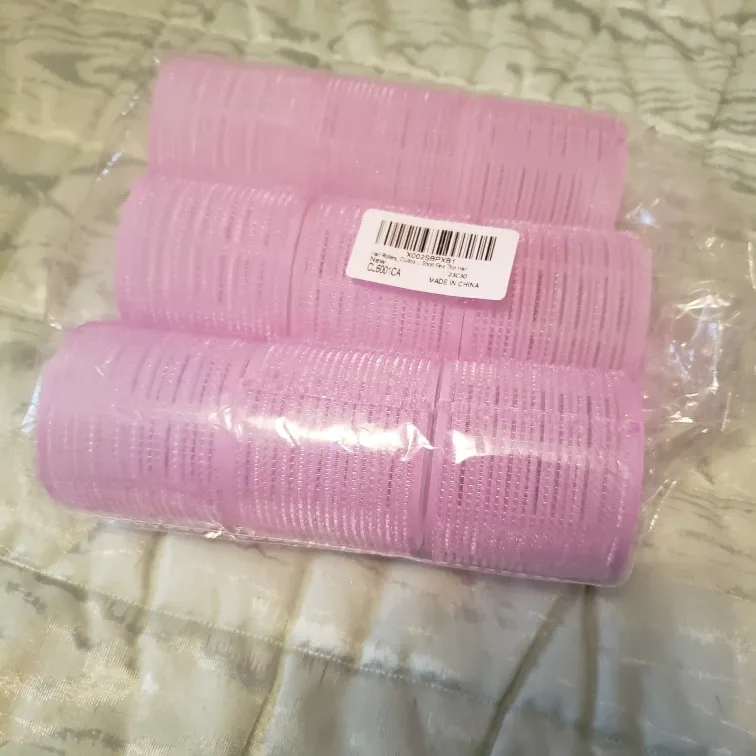 New Jumbo Hair Curlers - Pink