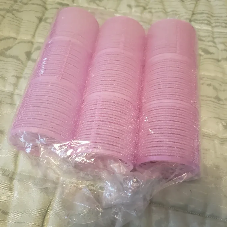 New Jumbo Hair Curlers - Pink image indicator(2)