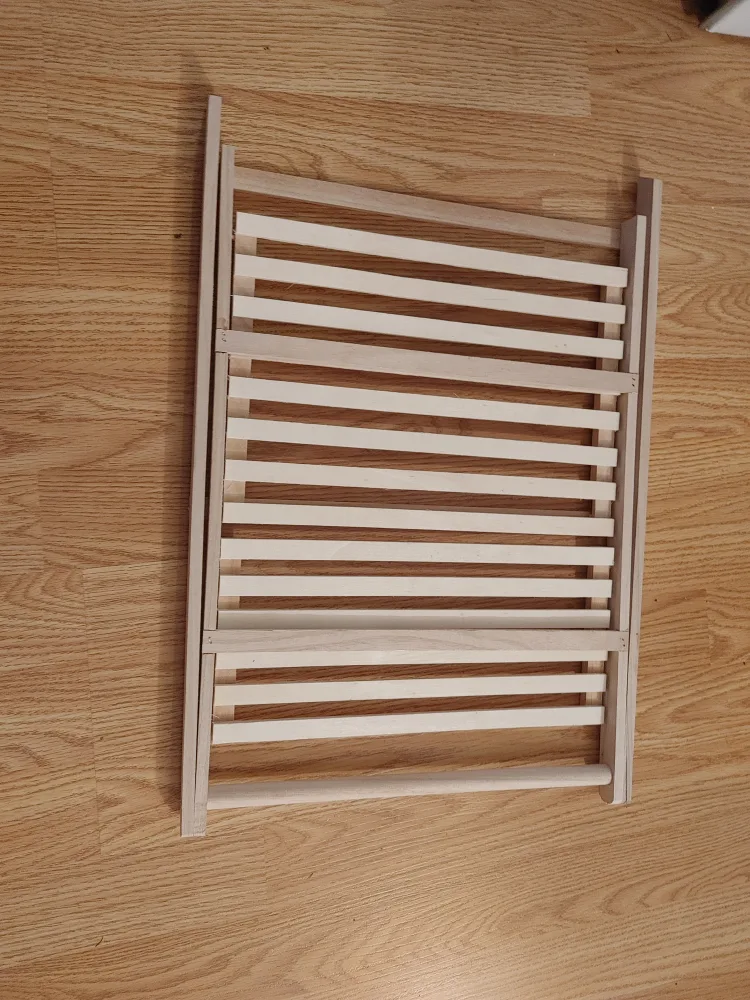 Folding Wooden Stand Shelf New image indicator(6)