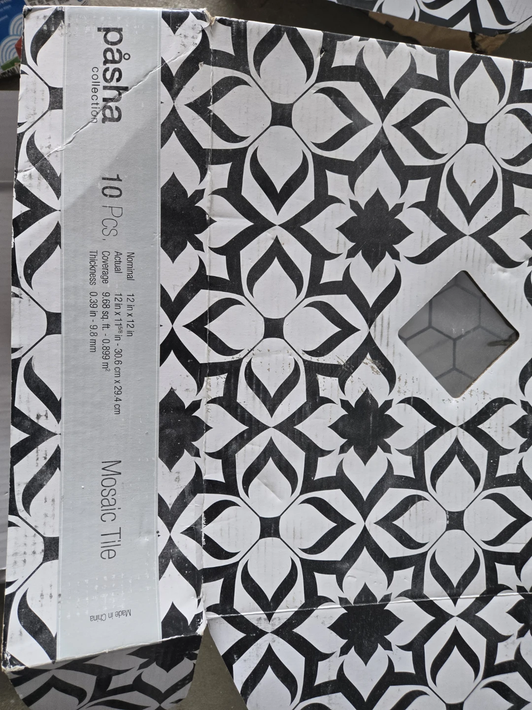 Pasha Collection Mosaic Tile - 14 Pieces