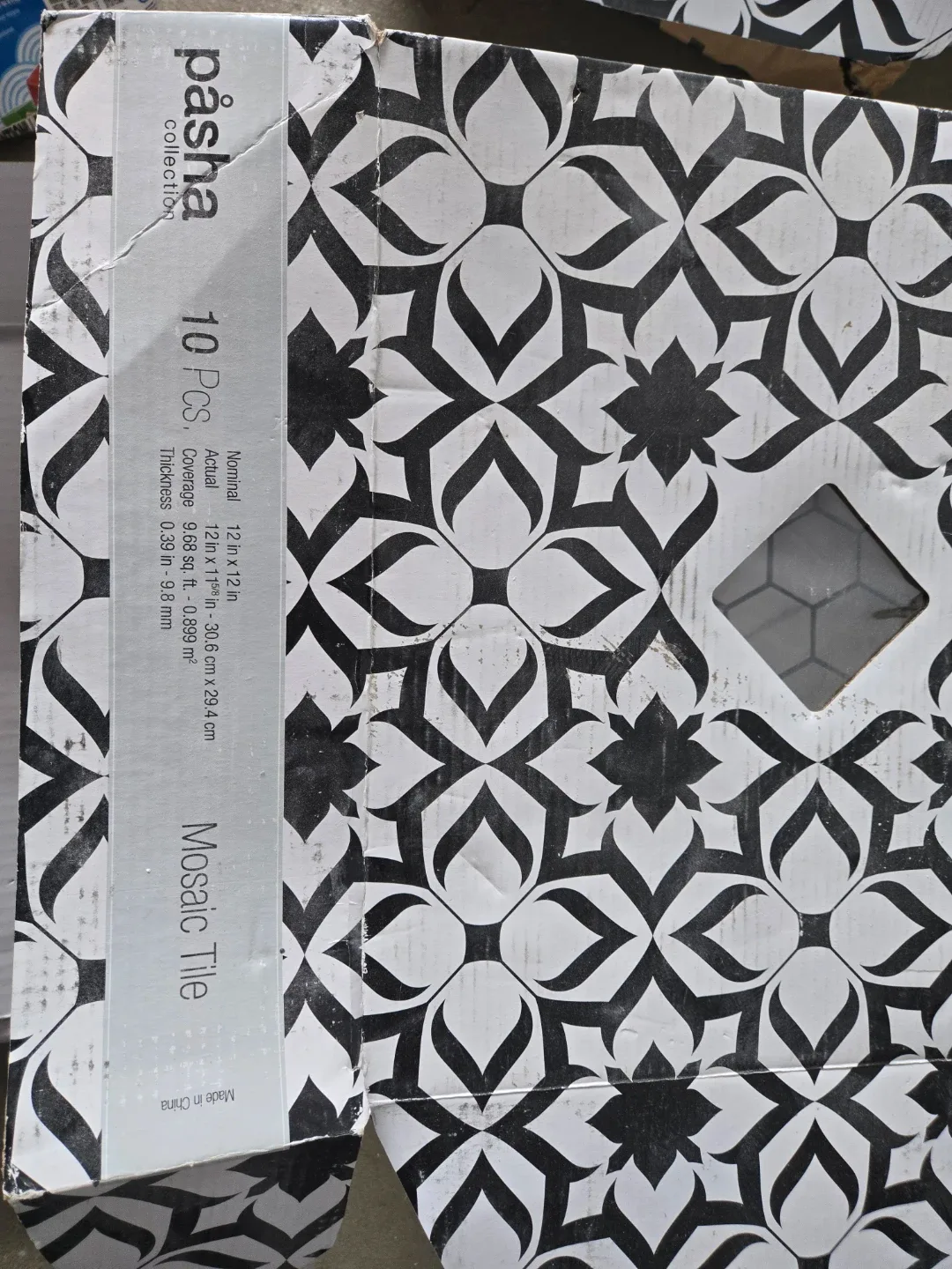 Pasha Collection Mosaic Tile - 14 Pieces