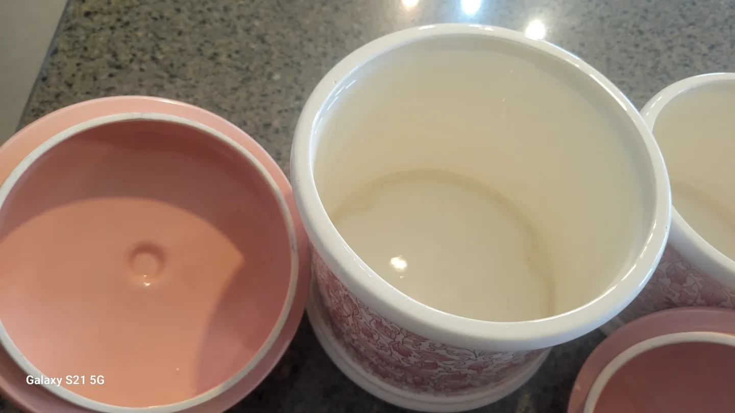 Vintage Ceramic Fruit Canister Set image indicator(7)