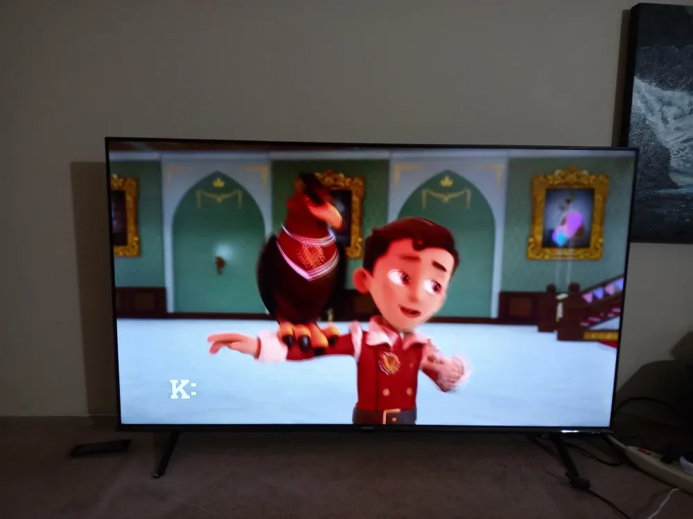 Hisense 55" UHD 4K A6 Google TV - Like New! image indicator(2)