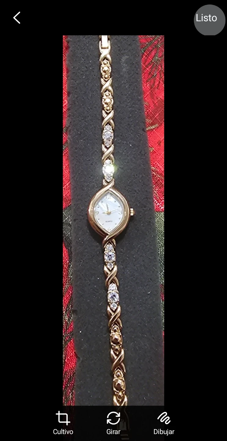 Vintage Quartz Gold-Tone Ladies Watch
