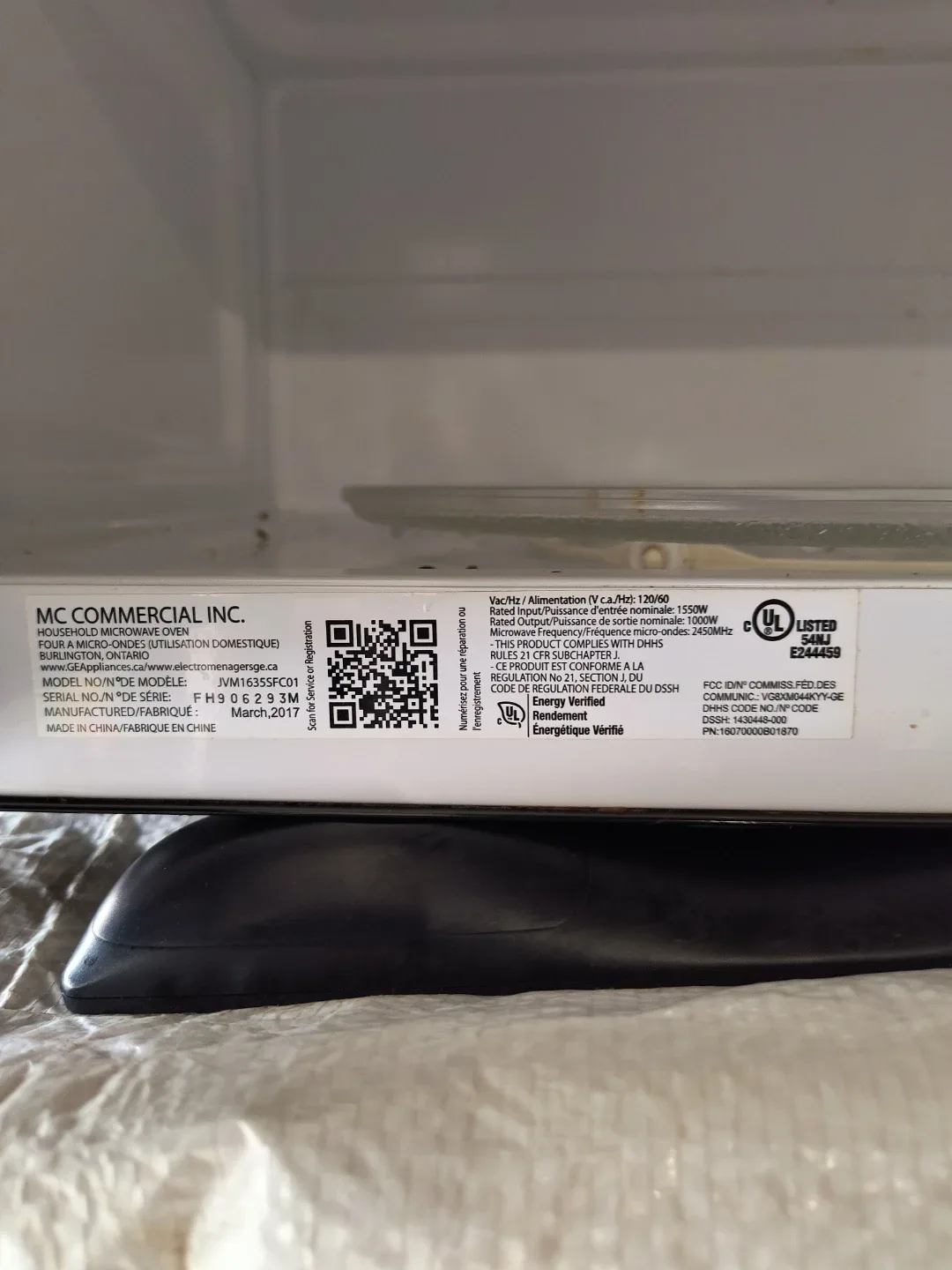 GE JNM7196DK1 Over-the-Range Microwave image indicator(3)