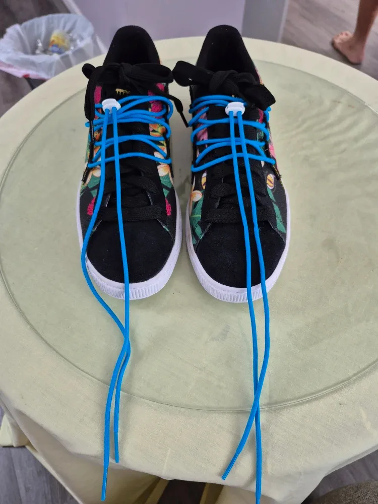 Puma Black Floral Sneakers image indicator(3)