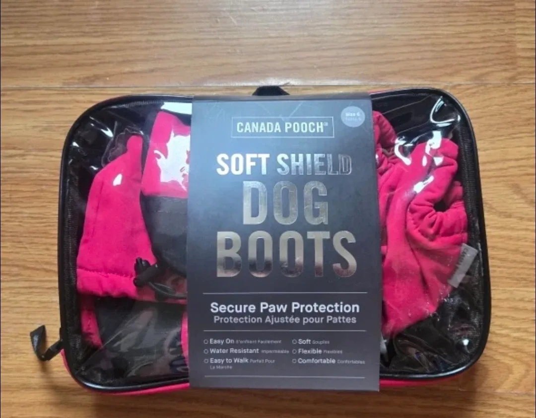 Canada Pooch Soft Shield Dog Boots - Size 6