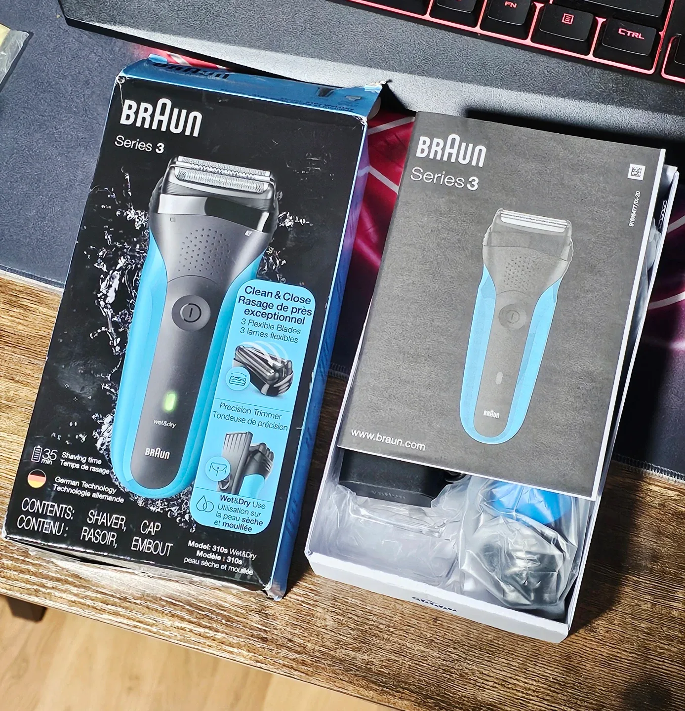 Braun Series 3 310s Wet & Dry Electric Shaver - New