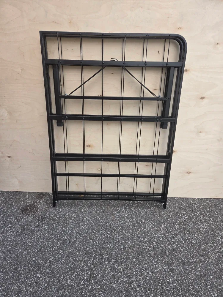 Twin Size Folding Bed Frame - Black image indicator(2)