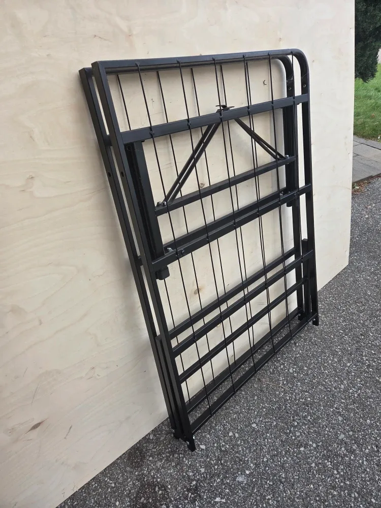 Twin Size Folding Bed Frame - Black image indicator(3)