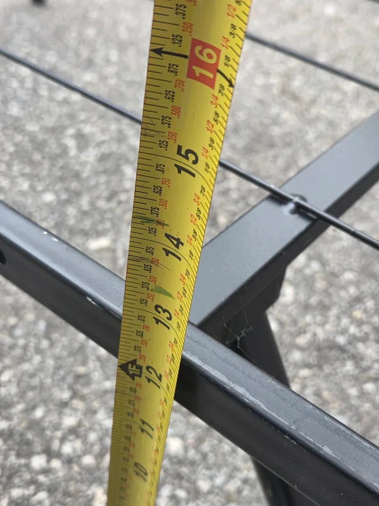 Twin Size Folding Bed Frame - Black image indicator(6)