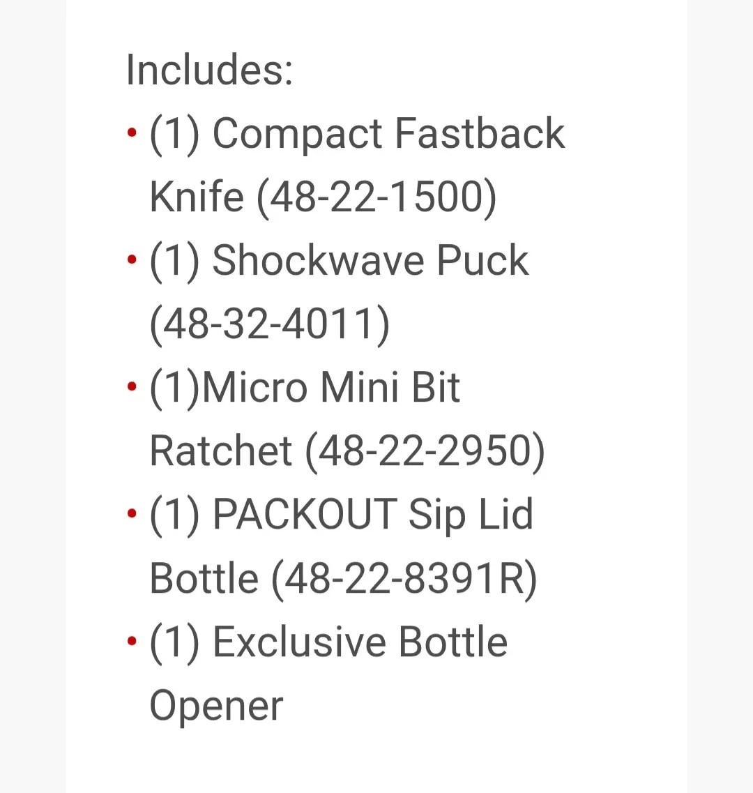 Milwaukee Gift Set image indicator(3)