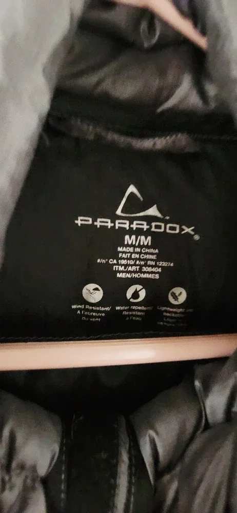 Paradox Mens Puffer Jacket image indicator(3)
