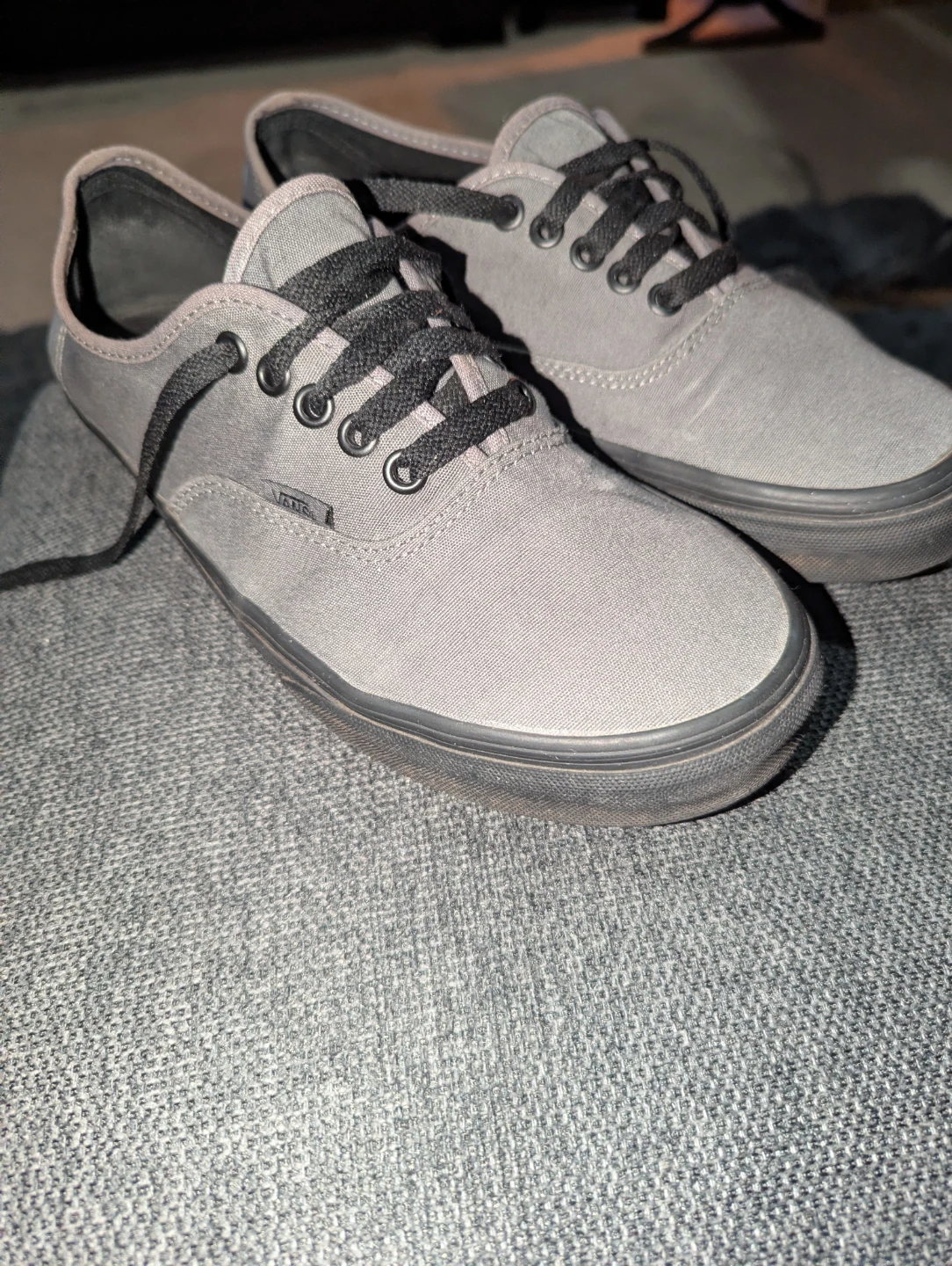 Vans Authentic - Sedona Sage w/Black Sole Low Top Skate Shoe