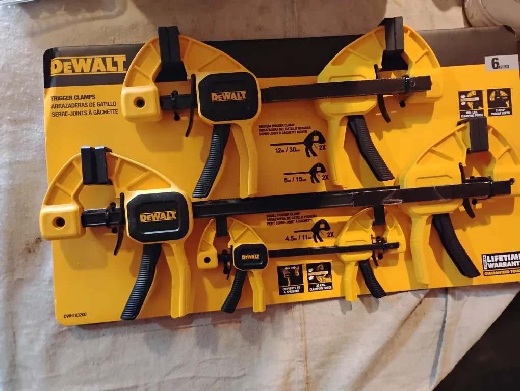 DeWalt Trigger Clamps - 6 Piece Set